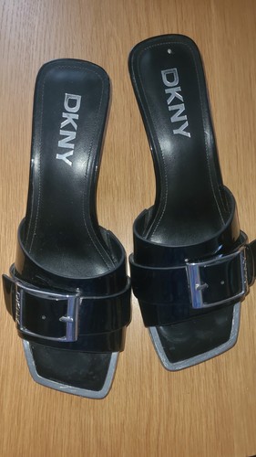 Dkny black womans shoes - black,