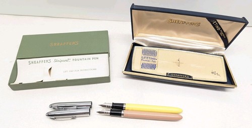 Lot vintage fountain - vintage, pens