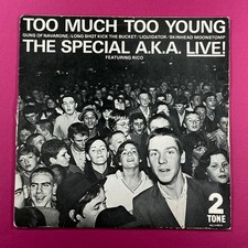The Special Too Much too Young  7" Vinyl Single Two Tone Records 1980