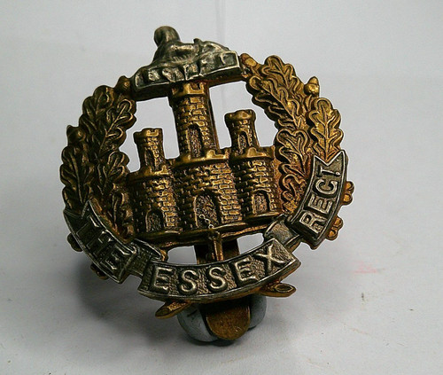 Essex regiment cap badge x - regiment, 42