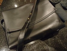 Alfred Dunhill  DUKE Large Flap Messenger Case - Black Leather - RRP £2695