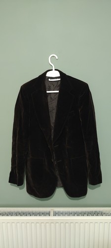 Vintage brown mens velvet - brown,