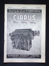 Original 1944 Advert Blackburn