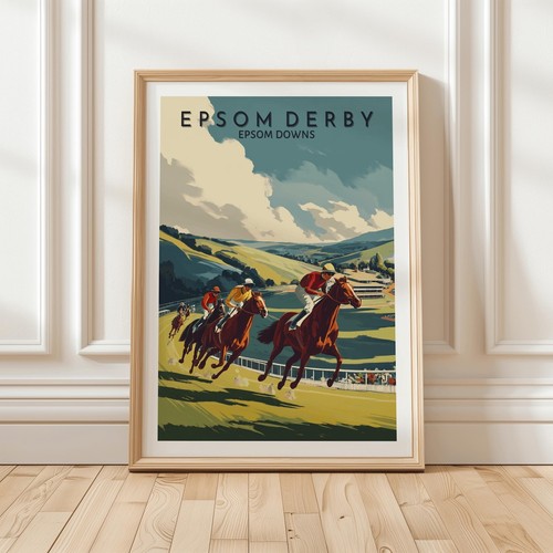 Epsom derby vintage style - vintage,