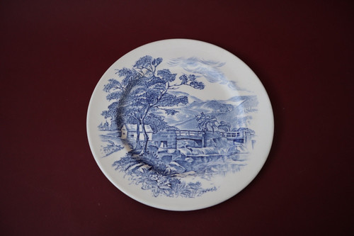 Vintage blue and white - blue,
