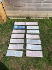 JOBLOT OF GARAGE FORECOURT DEALERSHIP WINDOW STICKERS CAR SALES, AUTOMOBILIA