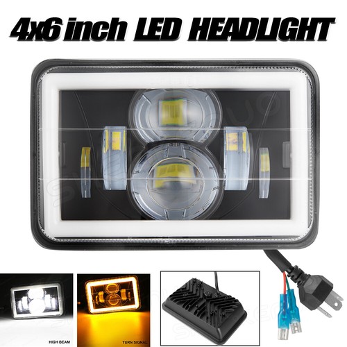 4x6 inch square - square, led