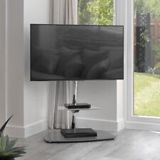 AVF FSL600ISGC Iseo Corner Pedestal TV Stand for up to 55" TVs