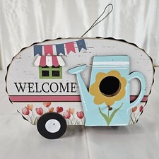 Retro Camper Birdhouse RV