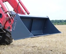 PROFORGE Front Loader Bucket with Euro Loader Brackets - Choice of 5ft, 6ft, ...