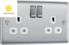 BG Electrical Double Switched