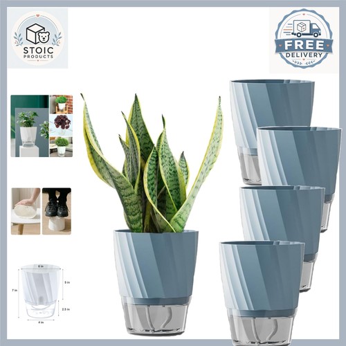 Self watering planters inch - 6,