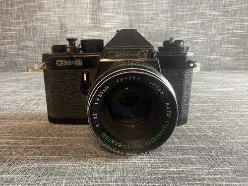 Chinon slr 35mm film - chinon, cm-3