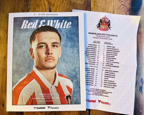 Sunderland fulham 8 - fulham, 30/8/26