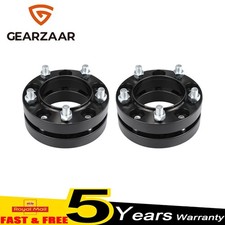 30mm Black Wheel Spacers & Bolts 5x165 124 For Land Rover Defender M16x1.5mm