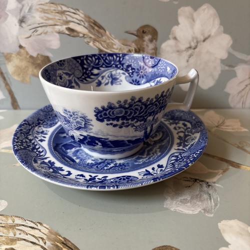 Spode blue italian breakfast - -,