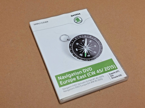 Skoda superb navigation map - skoda,