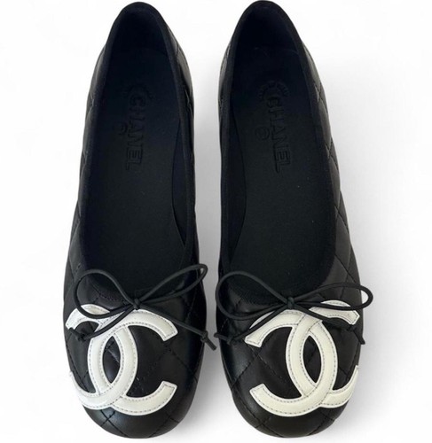 Chanel black and white cambon - black,