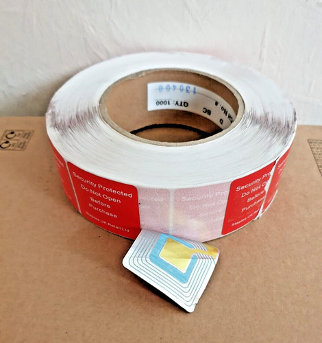 4000 security tag - x, label