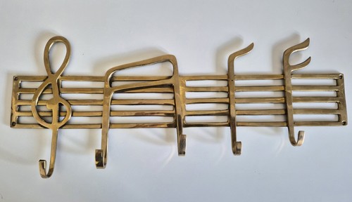 Musical notes solid brass - musical,