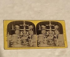 Stereoview  Exhibition Of 1862   The Glass Court