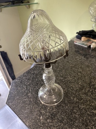 Glass table lamp - glass,