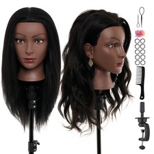 100% Real Hair Training Head