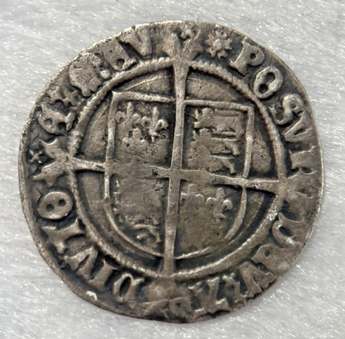Henry viii silver groat - henry,