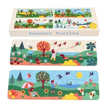 Four Seasons 12 Piece Puzzles