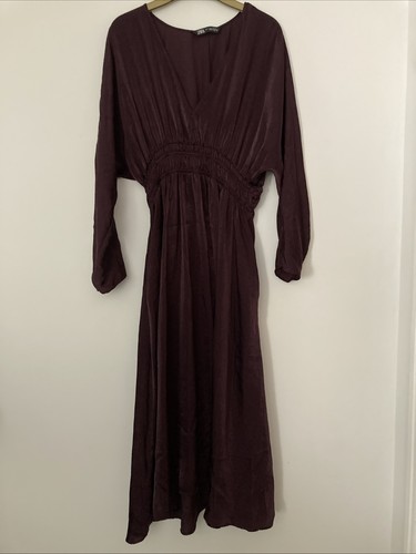 Zara satin dress - zara, size