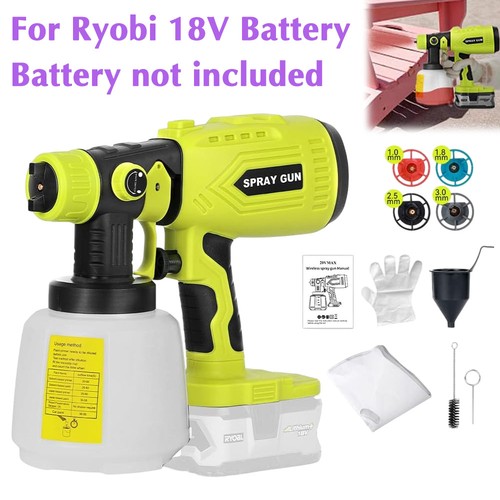 1000ml cordless paint sprayer - cordless,