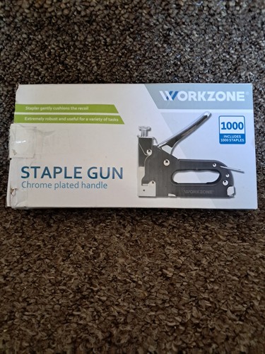 Workzone chrome metal - chrome, staple