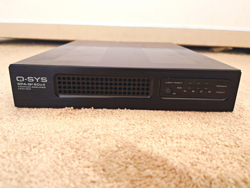 Sys qsc amplifier 60x4 - qsc,