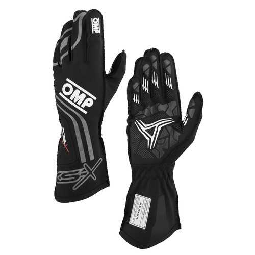Omp black kart - black, gloves