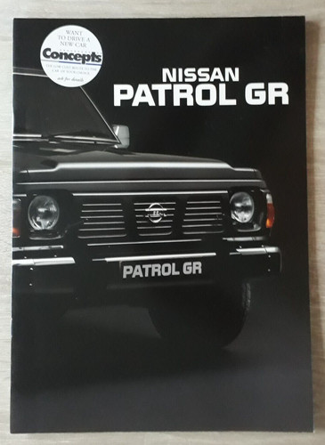 Nissan patrol brochure - gr, 1995
