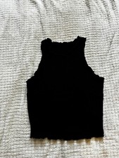 Shein scallop edge neck and