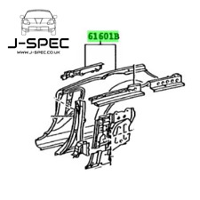 Toyota MR2 MK3 Roadster/Spyder/MR-S 99 - 06 Rear Right Quarter Panel 61601-17180