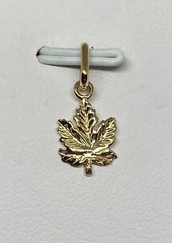 14kt yellow gold canadian - yellow,