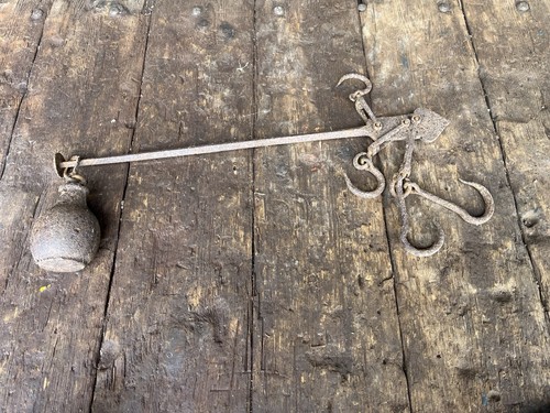Vintage steelyard scales - vintage,