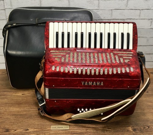 Yamaha red accordion 34 - yamaha, ya-18