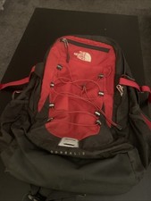 The North Face Borealis Backpack Grey  Red
