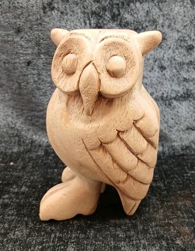 Vintage owl wooden folk - vintage,