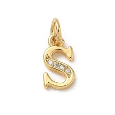 18K Gold Plated Rhinestone