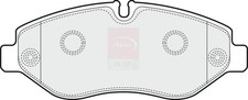 Brake pads set fits - brake, iveco