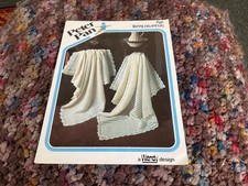 Peter Pan 3 Ply & 4 Ply Knitting / Crochet Patterns  P387: Baby's Shawls