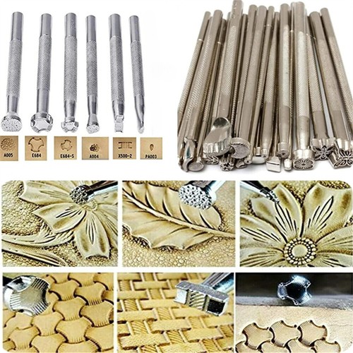 20pcs leather craft stamping - 6/20pcs,