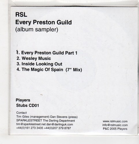 Rsl every preston - every,
