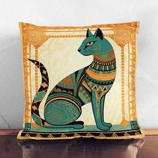 Plump Cushion Egyptian Cat Art