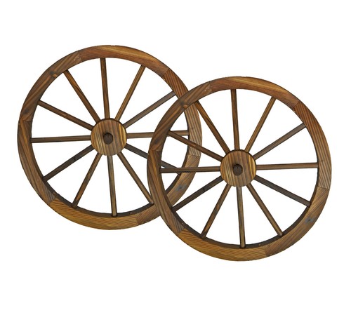 Steel rimmed wooden - 24, in