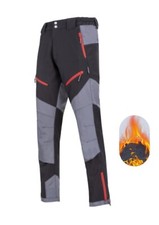 Mens Work Trousers Warm Fleece